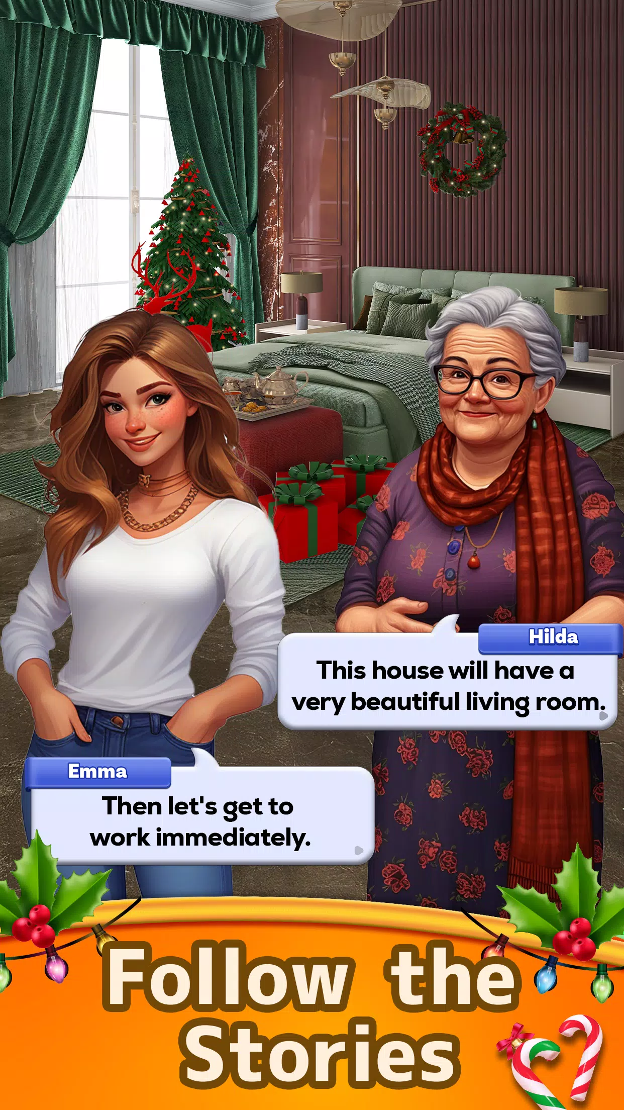 Christmas Match: Home Design Screenshots