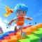 Flying Up: Happy Man Racing 3d