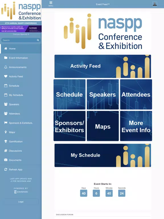 NASPP Annual Conference 2019 iPad Screenshots