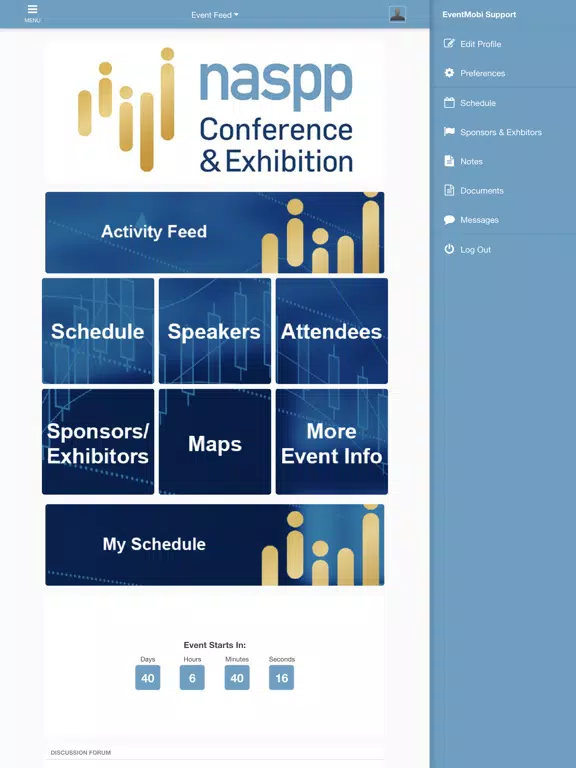 NASPP Annual Conference 2019 iPad Screenshots