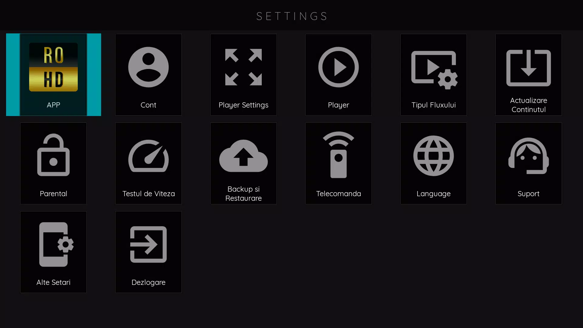 RO HD IPTV Screenshots