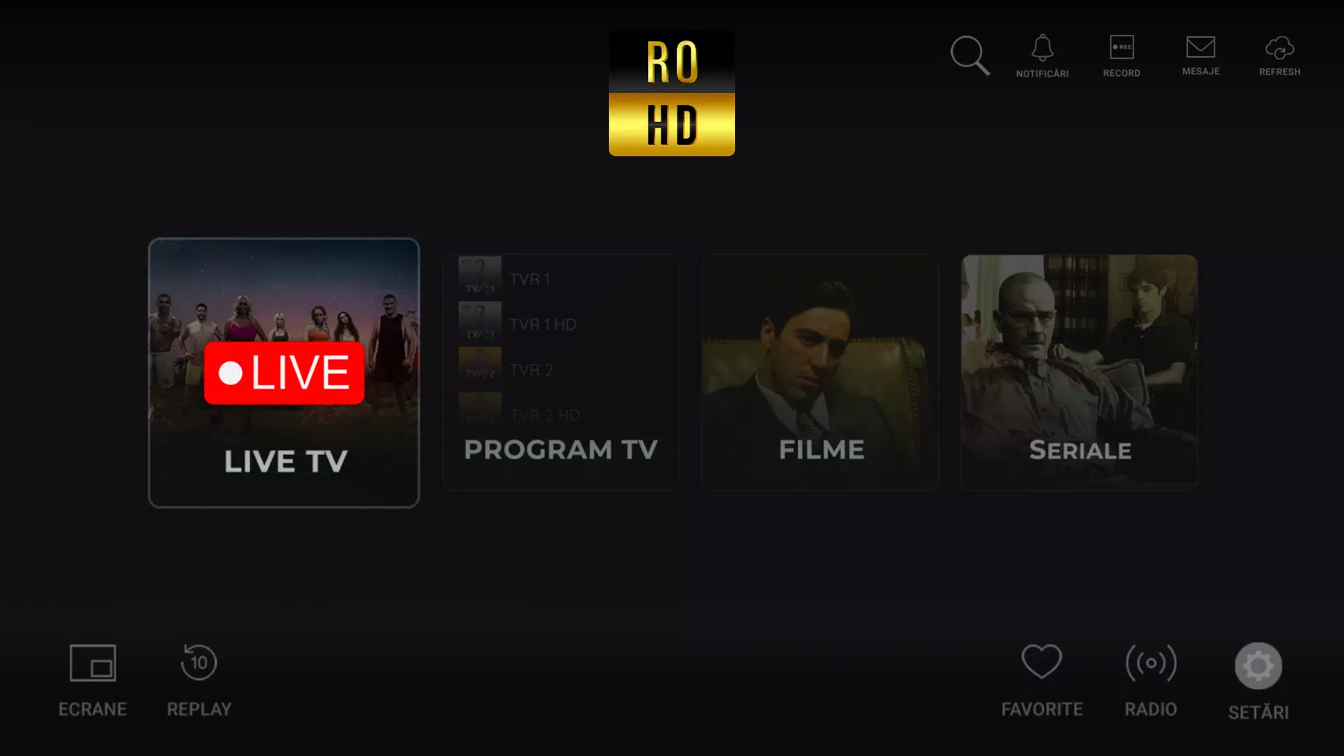 RO HD IPTV Screenshots