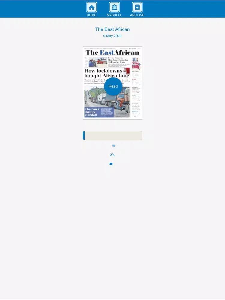 Nation ePaper iPad 应用截图