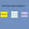 Disorder and its reasons