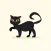 Black Cat Stickers !!!