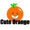 Cute Orange Smile SMS