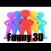 Funny 3D Man Stickers