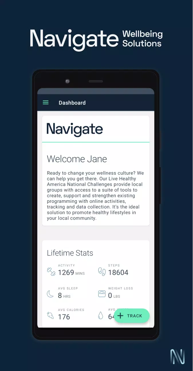 Ảnh chụp màn hình của Navigate Wellbeing