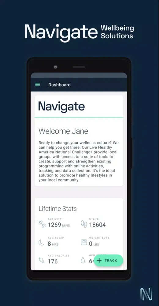 Navigate Wellbeing Screenshots