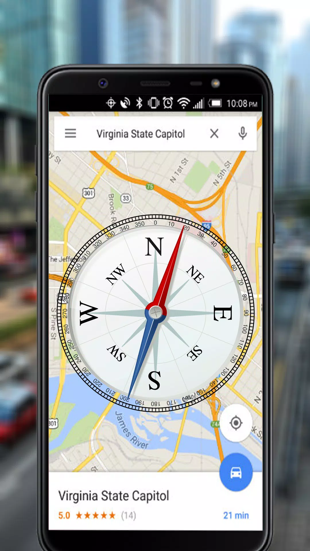 gps maps camera compass Screenshots