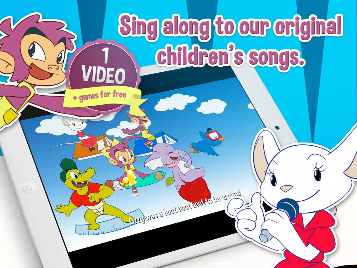Ảnh chụp màn hình của Monty Monkey and Friends iPad