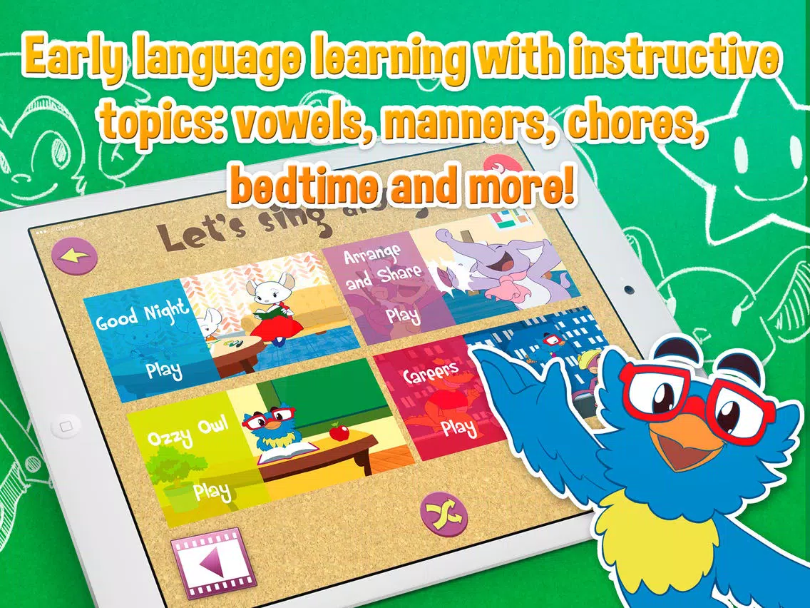 Ảnh chụp màn hình của Monty Monkey and Friends iPad