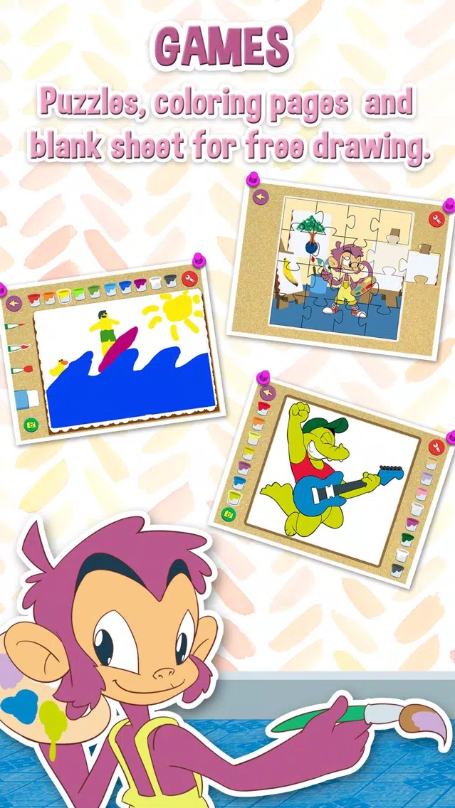 Ảnh chụp màn hình của Monty Monkey and Friends
