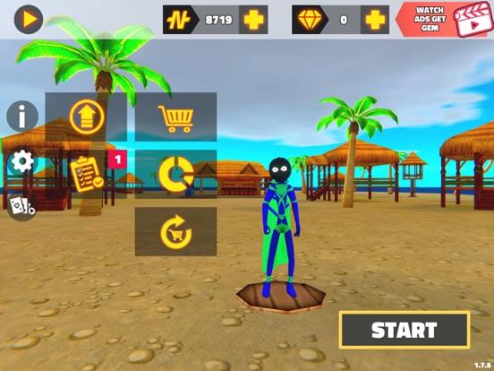 Stick Hero Simulator iPad  Screenshots