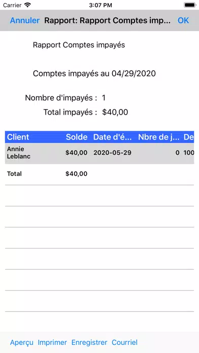 Express Invoice Français 2023 Screenshots