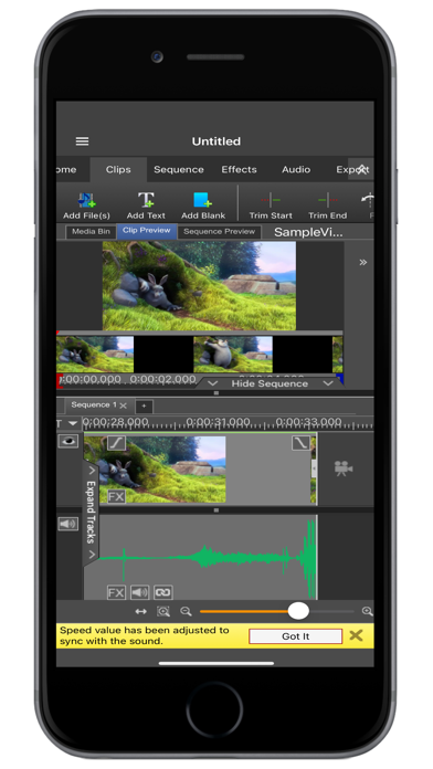 VideoPad Masters Screenshots