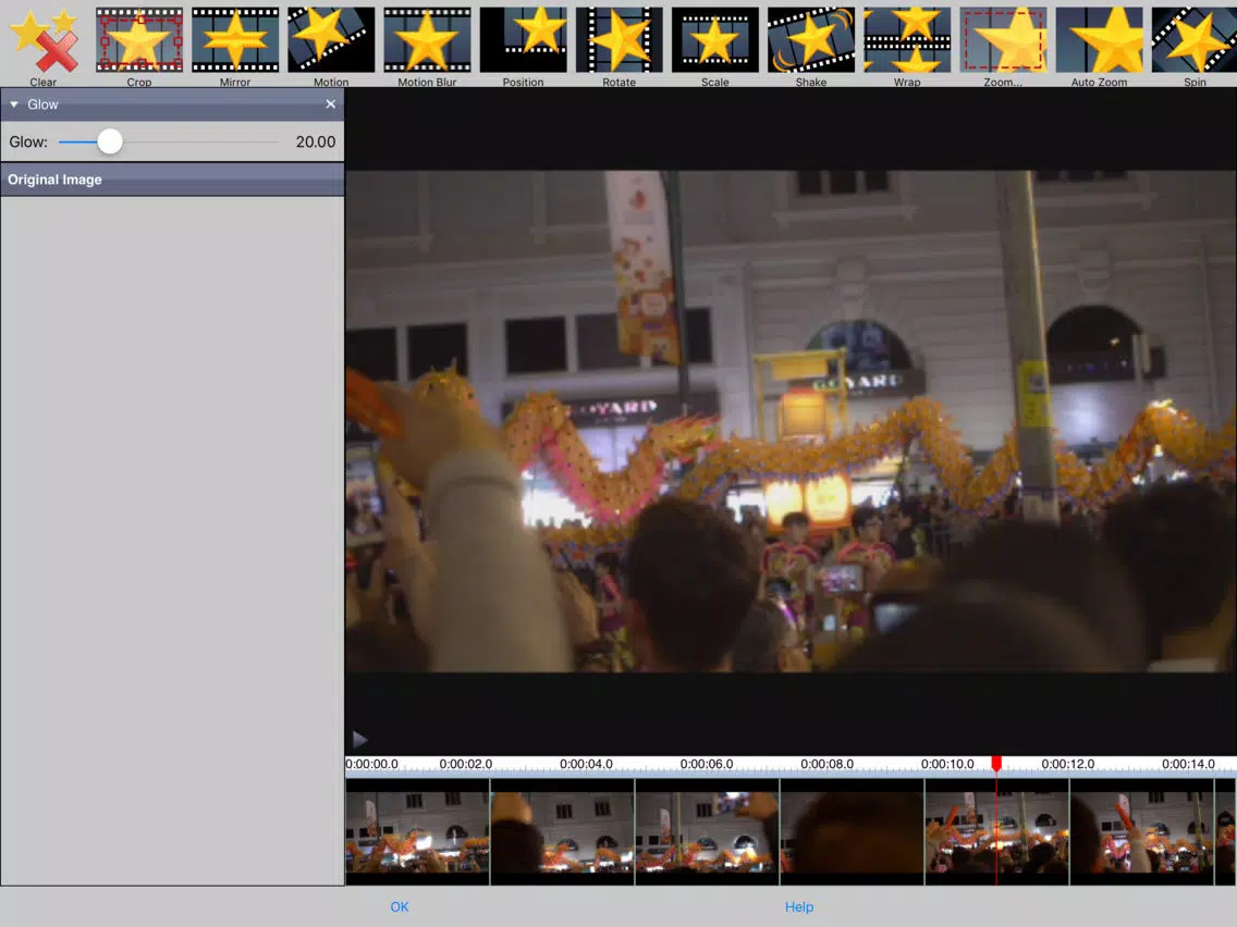 VideoPad Master's Edition iPad Screenshots