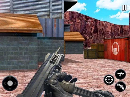Zrzuty ekranu War of Army Shooter Commando iPad 