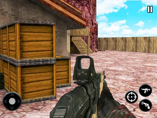 Zrzuty ekranu War of Army Shooter Commando iPad 