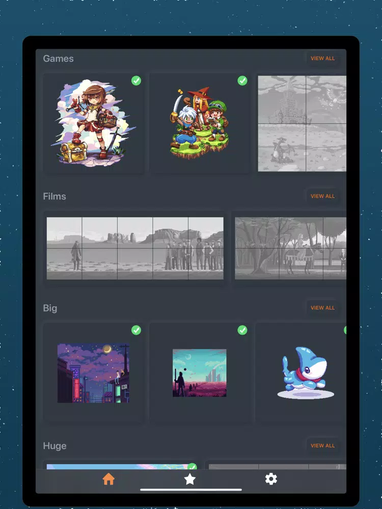 Magic Numbers: PixelArt iPad Screenshots