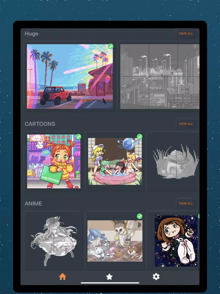 Magic Numbers: PixelArt iPad Screenshots
