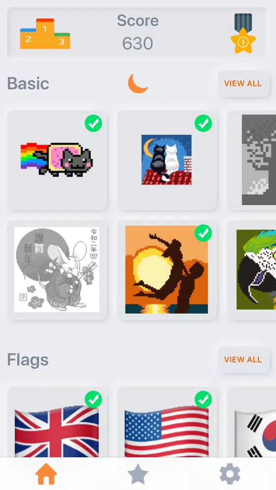 Magic Numbers: PixelArt Screenshots