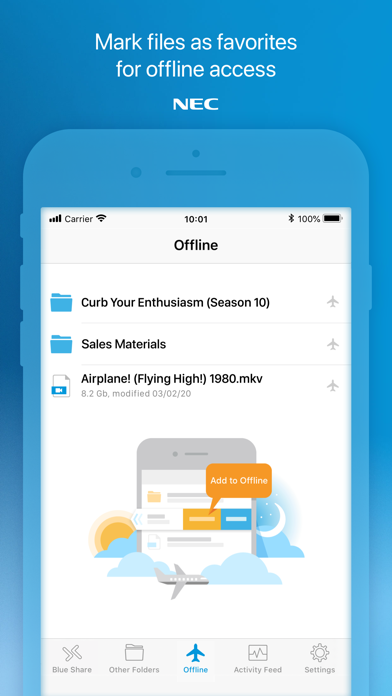 UNIVERGE BLUE™ SHARE Screenshots
