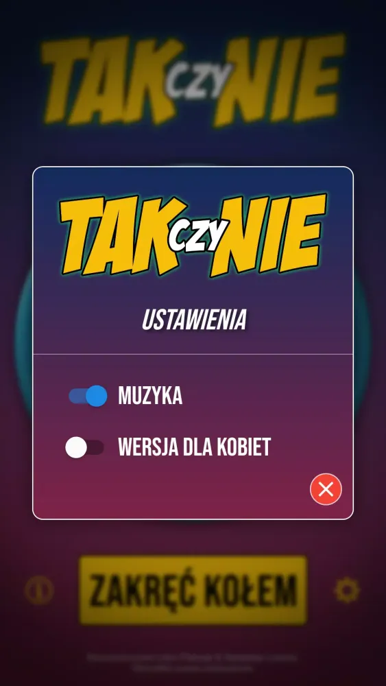 Tak czy Nie? Screenshots