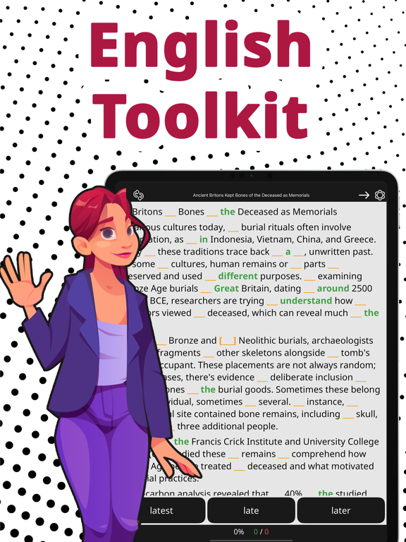 English Language Course iPad Screenshots