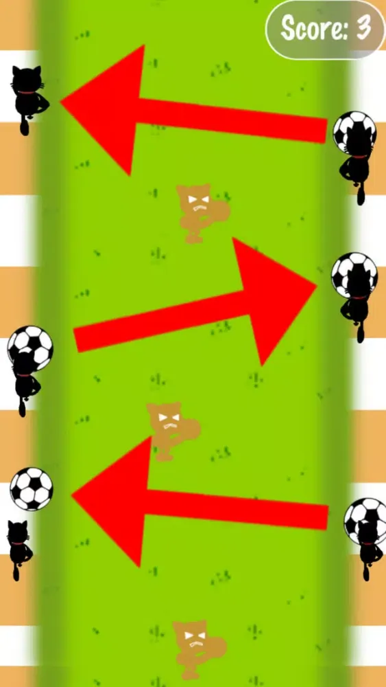 Crazy Pass Cat! -Avoid the enemy!- Screenshots