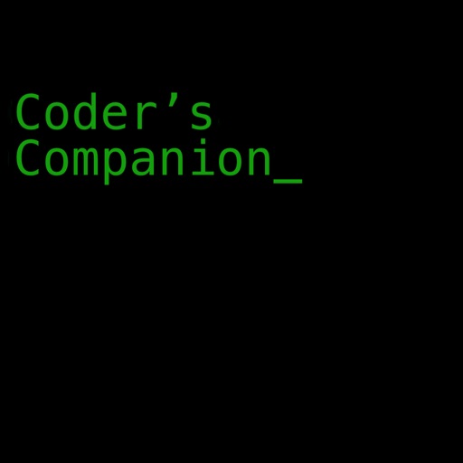 Coder's Companion_ Coder's Companion_