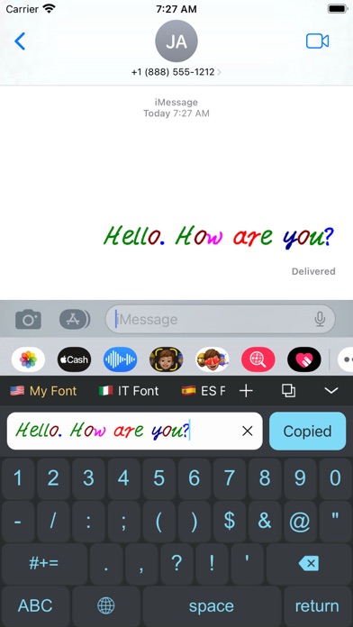 Neon Font: Keyboard Maker स्क्रीनशॉट