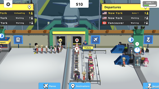 Idle Tap Airport Screenshots