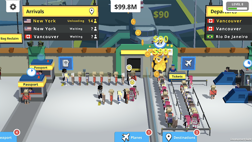 Idle Tap Airport Screenshots