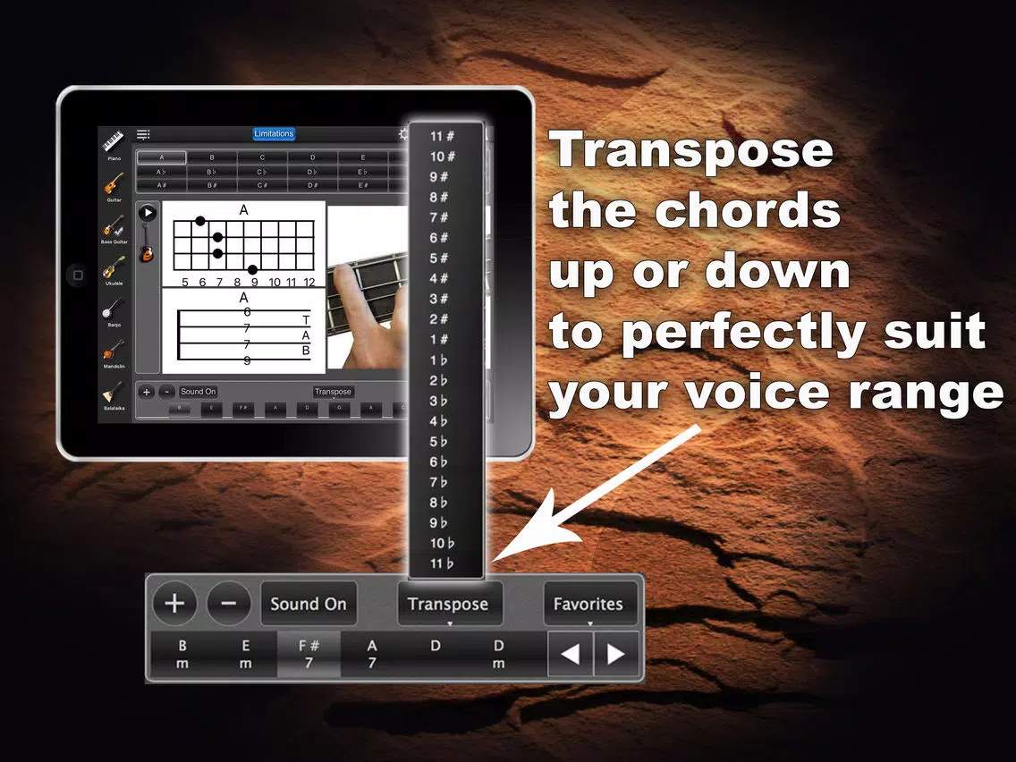 Captures d'écran de Chords Maestro Free: find piano chords and more! iPad