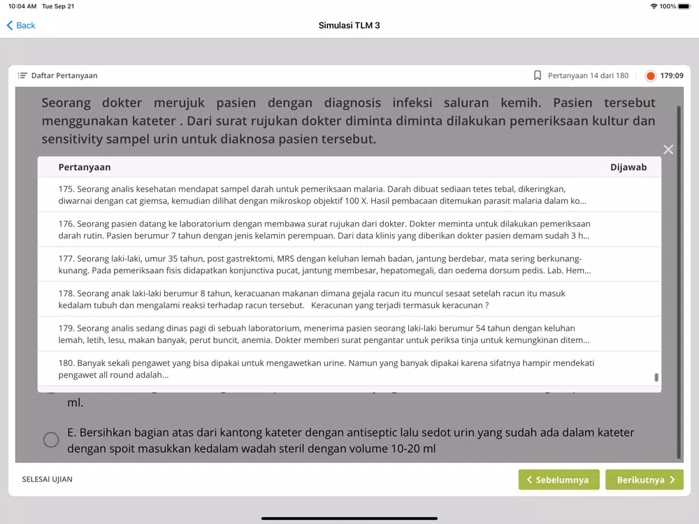 NEO TLM: Simulasi 3 iPad Screenshots