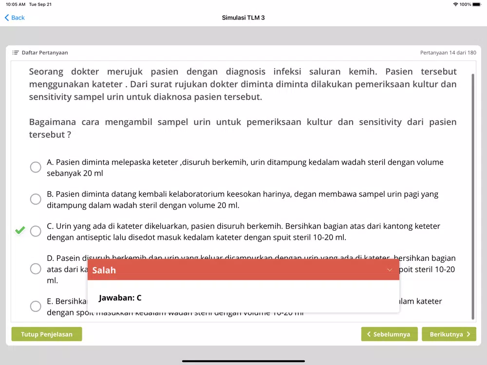 NEO TLM: Simulasi 3 iPad Screenshots