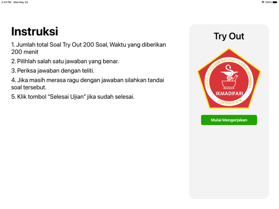 TRYOUT NEO UK Farmasi iPad Screenshots