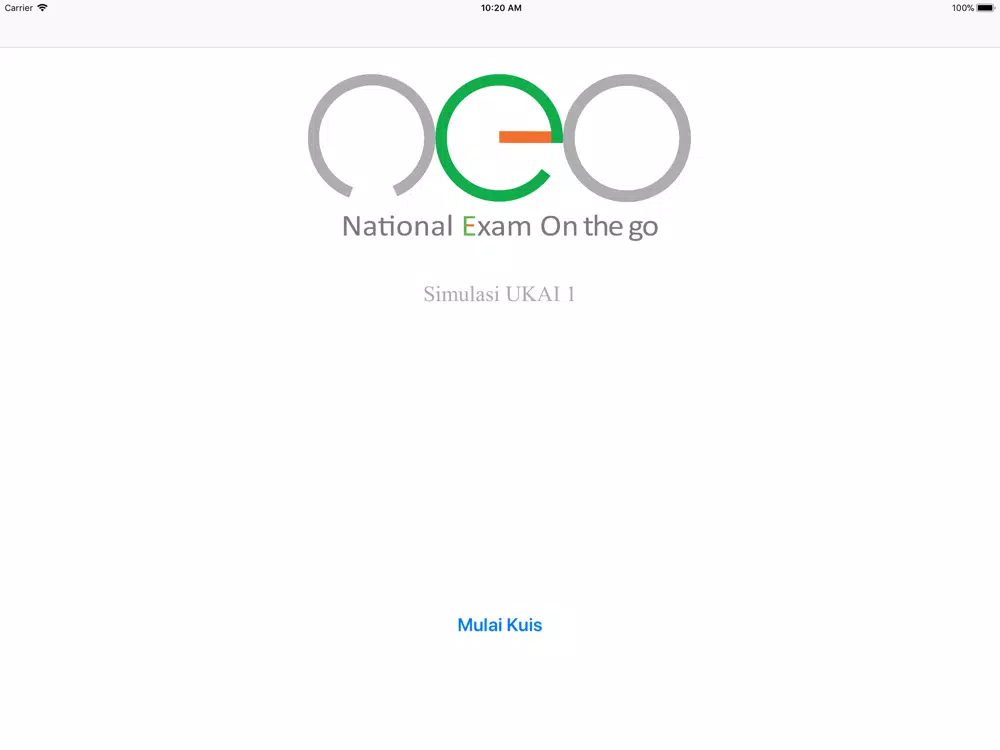 Ảnh chụp màn hình của NEO UKAI: Simulasi 1 iPad