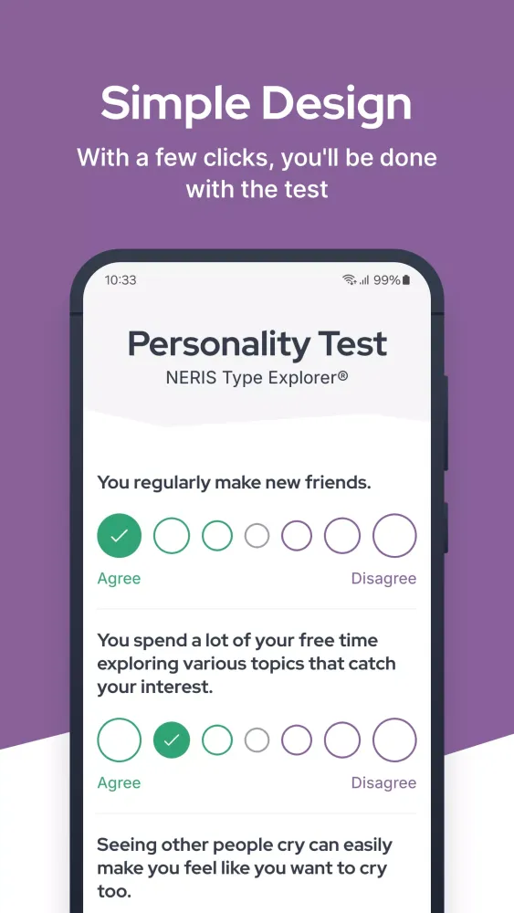16Personalities Screenshots