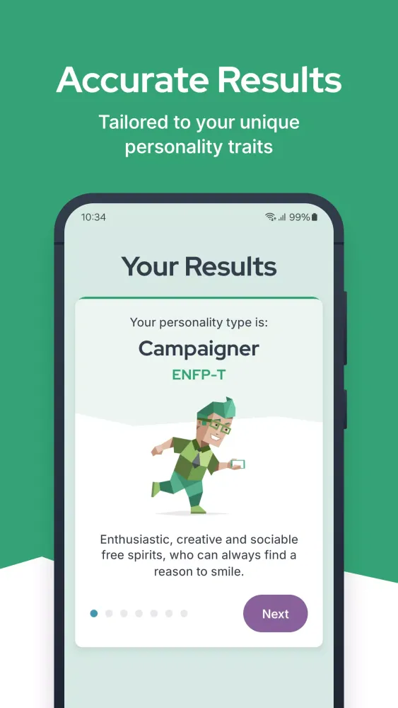 16Personalities Screenshots