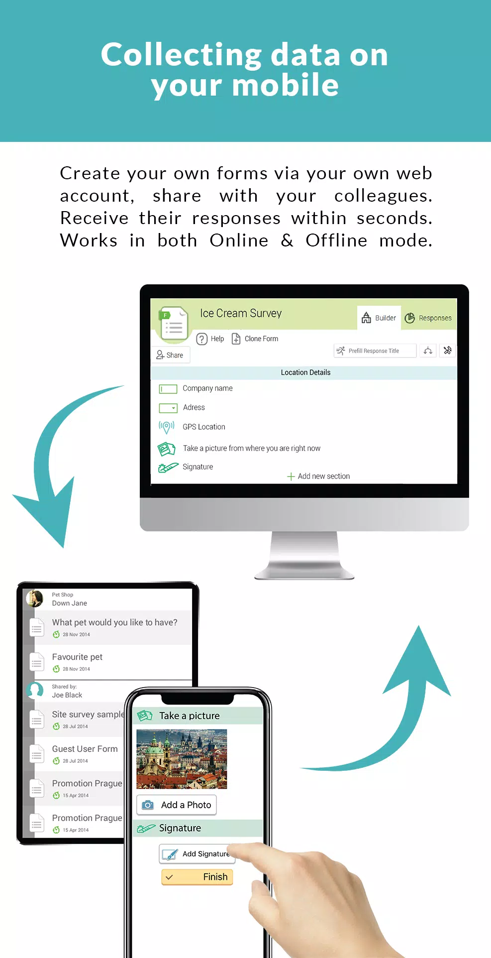 Nest Forms - offline surveys Screenshots