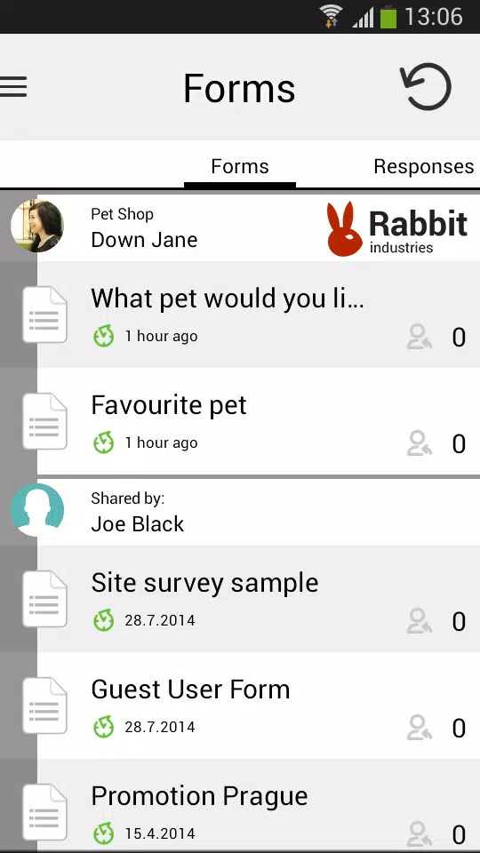 Nest Forms - offline surveys Screenshots