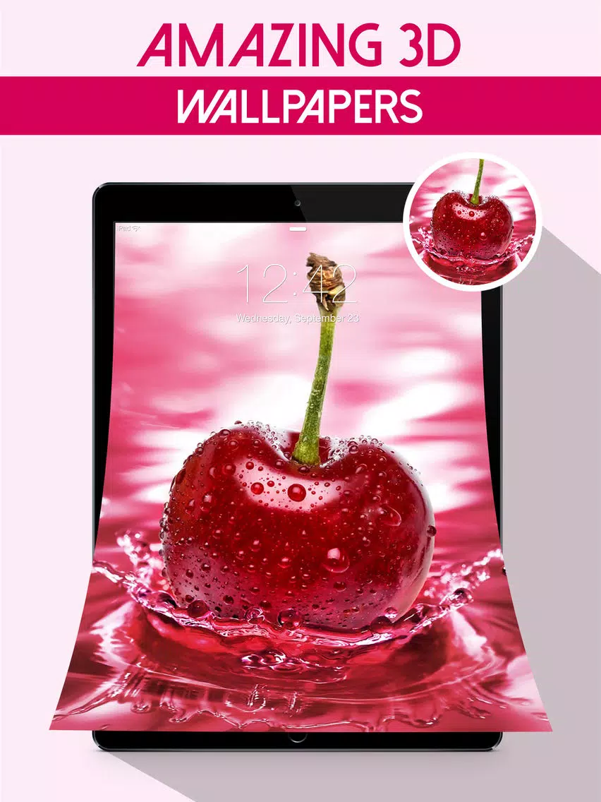 Amazing 3D Live Wallpapers & HD Backgrounds - 3D Images & Live Photos for Lock Screen Themes iPad Screenshots