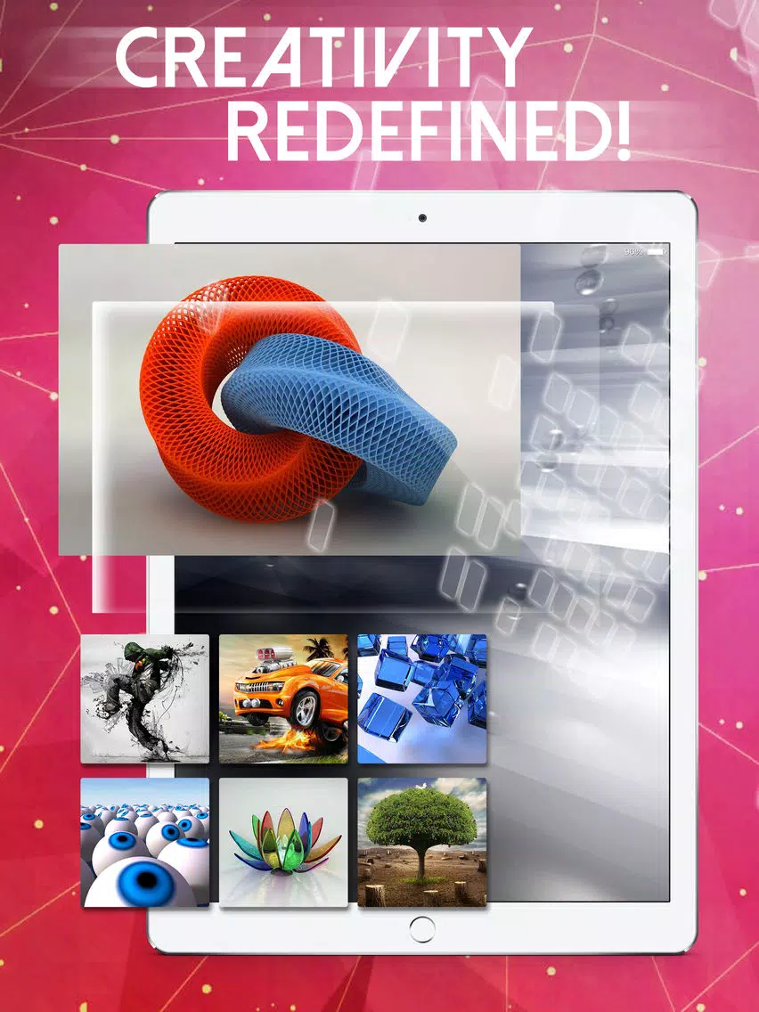 Amazing 3D Live Wallpapers & HD Backgrounds - 3D Images & Live Photos for Lock Screen Themes iPad Screenshots