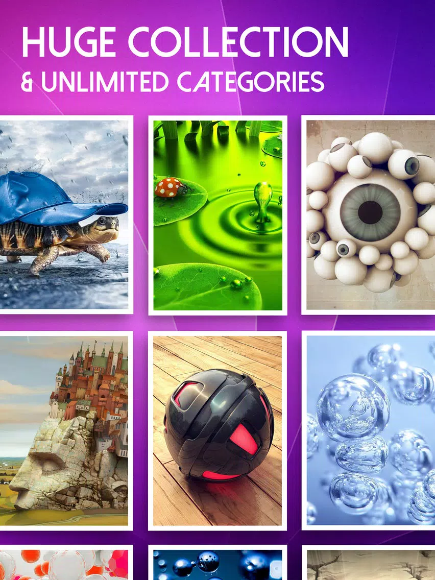 Amazing 3D Live Wallpapers & HD Backgrounds - 3D Images & Live Photos for Lock Screen Themes iPad Screenshots