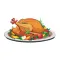 Food Stickers - Thanksgiving Food Emoji