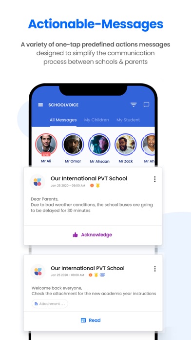 Schoolvoice - Your School App स्क्रीनशॉट