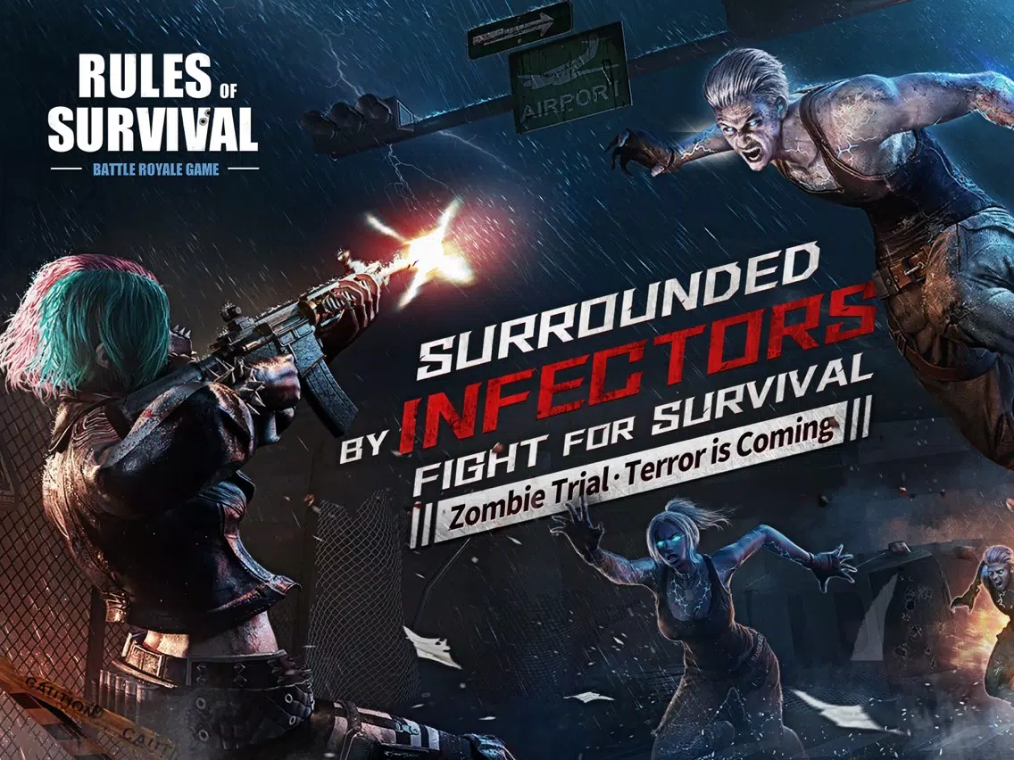 Captures d'écran de Rules of Survival iPad 