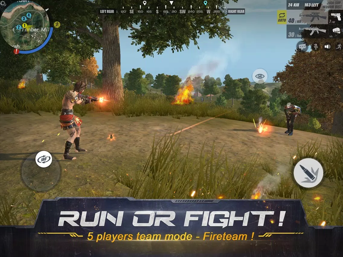 Captures d'écran de Rules of Survival iPad 